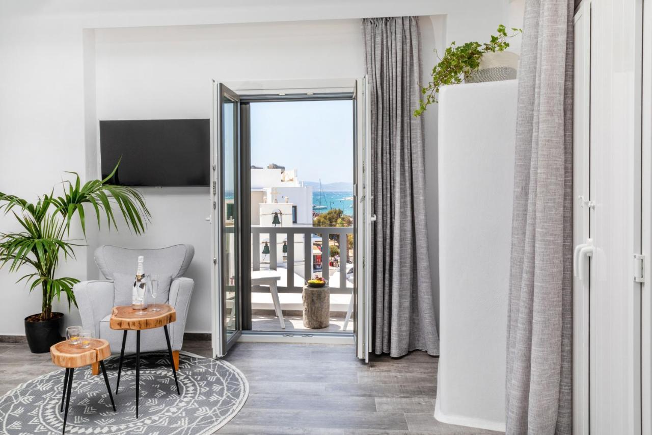 El_Puerto Luxury Port Suites Naxos City Buitenkant foto